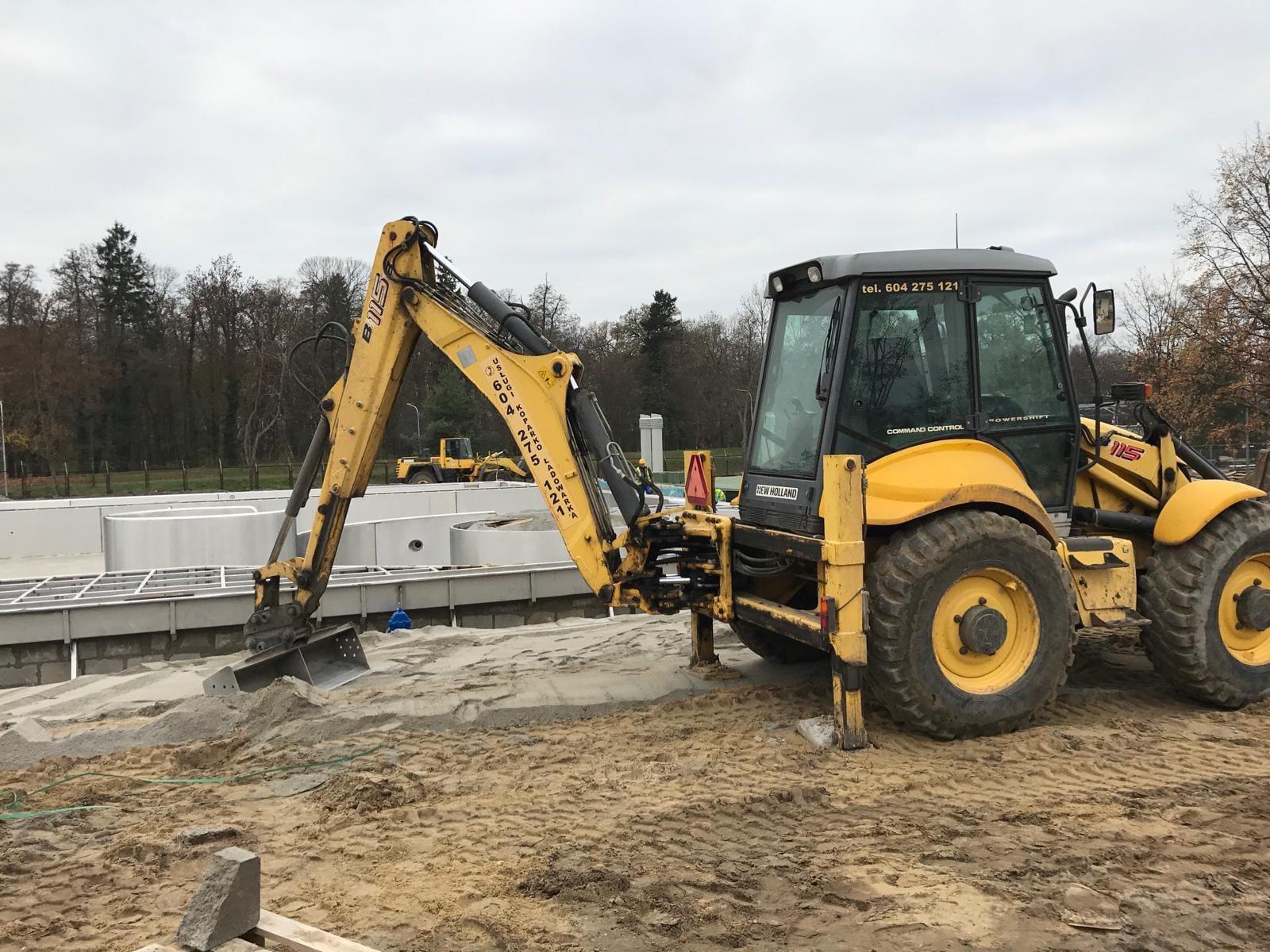 Usługi koparką Kraków